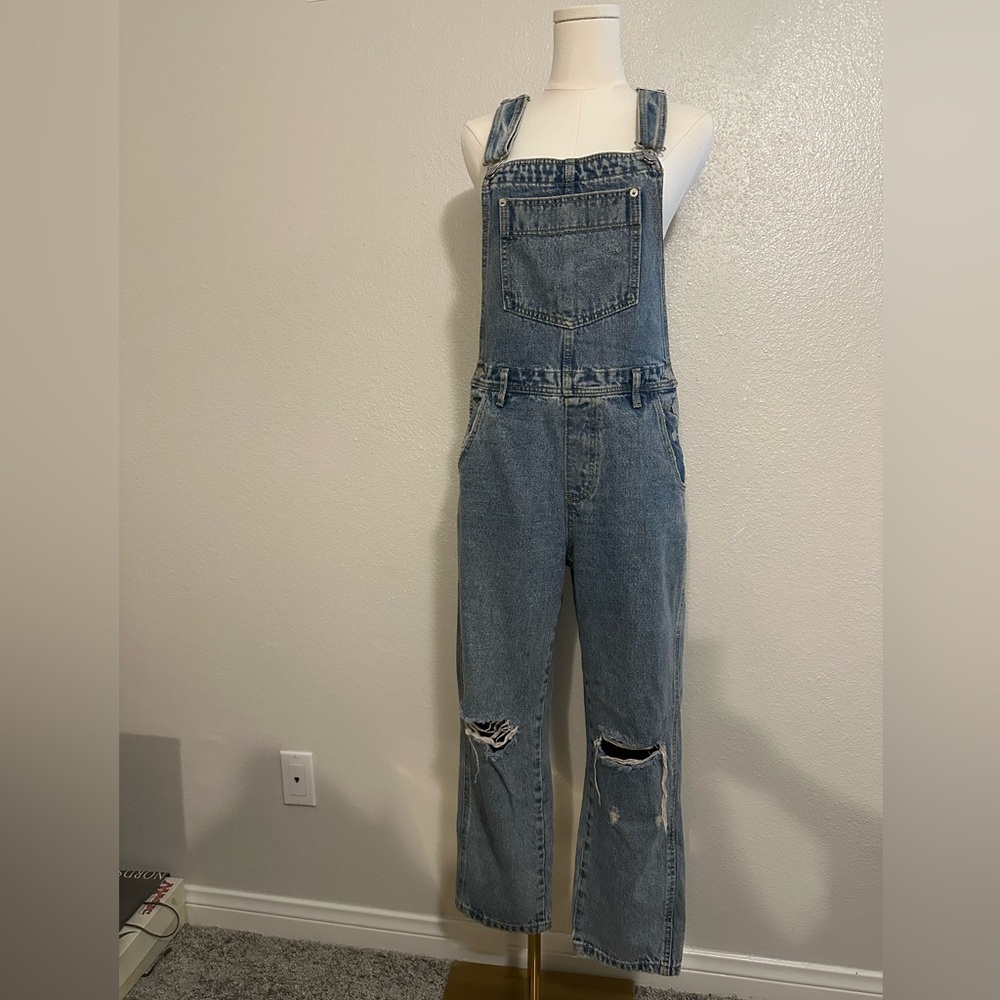 idem ditto - Distressed Overalls